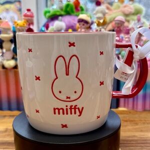 Miffy By Magenta Mug - MIFFY Mug - Miffy White & Red
